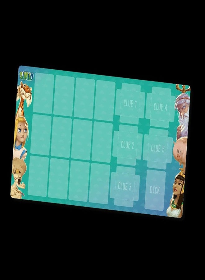 Horrible Guild: Similo Player Mat - Accessory for Similo Card Game, 24" x 13.75", Durable Neoprene Mat - Image 5